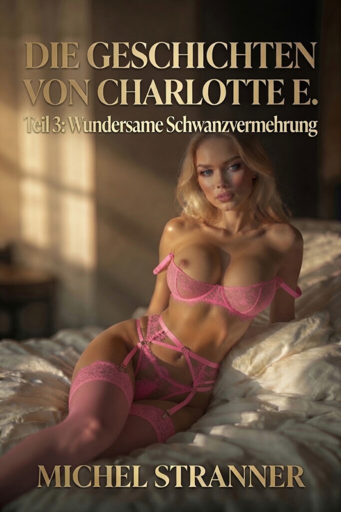 Blonde Frau in Dessous für die Erotikgeschichte Wundersame Schwanzvermehrung mit doppelte Penetration
